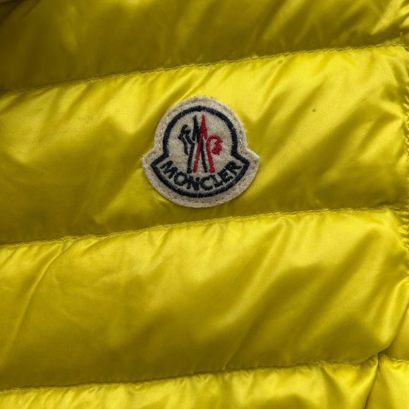 Moncler Citrine Kids Down Vest, size 12 - Picture 4 of 14